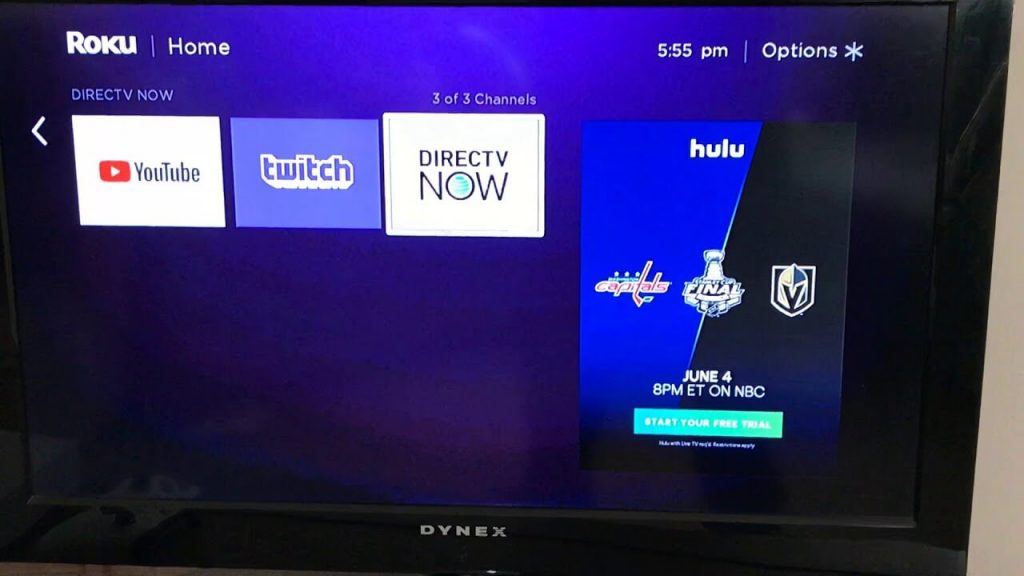 DirecTV Now on Roku