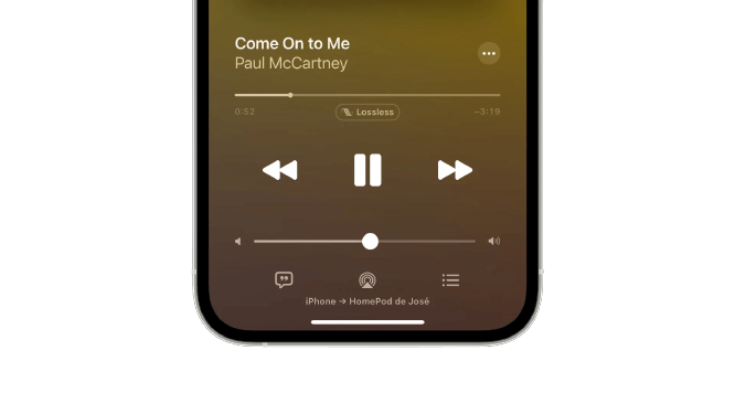 Click on the AirPlay icon