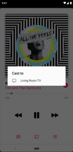 Cast Apple Music to Google TV