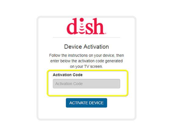 Activate DISH Anywhere.